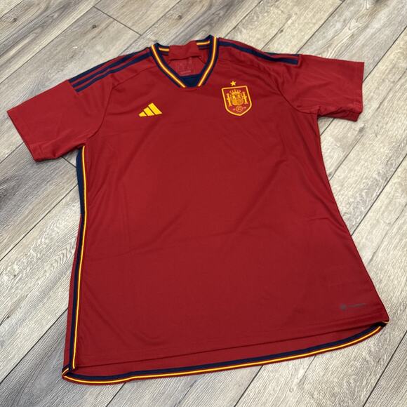 2022/23 Spain Home Jersey adidas Kit Size XL - Picture 1 of 8